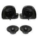 6.5インチ下部通気フェアリングスピーカーグローブボックスハーレーロードキングFLHR 14-23に適合 6.5" Lower Vented Fairing Speaker Glove Box Fit For Harley Road King FLHR 14-23