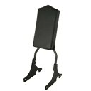 ブラック シーシーバー バックレスト ハーレー ソフテイル カスタム FXSTC 1984-1999 1998 1997 に適合 Black Sissy Bar Backrest Fit For Harley Softail Custom FXSTC 1984-1999 1998 1997