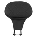 ブラックライダードライバーバックレストパッドハーレーツーリングストリートグライドFLHX 09-2023に適合 Black Rider Driver Backrest Pad Fit For Harley Touring Street Glide FLHX 09-2023