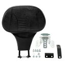 ブラックドライバーバックレスト取り付けキットハーレーツーリングストリートグライドロードキングに適合 Black Driver Backrest Mounting Kit Fit For Harley Touring Street Glide Road King