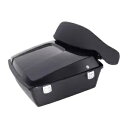 チョップドパック トランク ブラック バックレスト パッド ハーレー ツアー パック ストリート グライド 97-13 に適合 Chopped Pack Trunk Black Backrest Pad Fit For Harley Tour Pak Street Glide 97-13