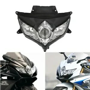 クリアフロントヘッドライトヘッドライトランプ 2008-2010 スズキ GSXR 600/750 K8 に適合 Clear Front Headlight Head Light Lamp Fit For 2008-2010 Suzuki GSXR 600/750 K8