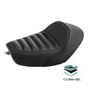ゲルフロントドライバーソロシートハーレースポーツスター XL 883 1200 2010-2022 21 20 に適合 Gel Front Driver Solo Seat Fit For Harley Sportster XL 883 1200 2010-2022 21 20