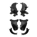ブラックフェアリング収納グローブボックスエアダクトハーレーロードグライドFLTRX 2015-2024用 Black Fairing Storage Glove Box Air Duct For Harley Road Glide FLTRX 2015-2024