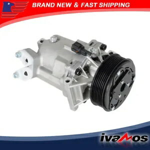 A/C コンプレッサー クラッチ付き 07-10 日産 ヴァーサ 07-15 日産 ティーダ 1.8L 4Cyl A/C Compressor..