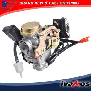 GY6 50cc 100cc ӥåܥ֥쥿 139QMB 139QMA  ATV 19 ߥ᡼ȥŬ GY6 50cc 100cc Big Bore Carburetor Fit For 139QMB 139QMA Scooter Moped ATV 19mm