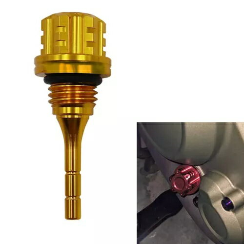 ѡ WORLDҸˤ㤨֥󥸥 󥯥  ǥåץƥå ץ饰  ٥   GY6 BWS 125CC Engine Crankcase Oil Dipstick Plug Oil Level Gauge Gold For GY6 BWS 125CCפβǤʤ48,400ߤˤʤޤ