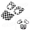 車のステアリングホイールカバー装飾ステッカーミニクーパー R55/R56 /R57 2007+ Car Steering Wheel Cover Decorat...