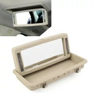 車後列バニティミラー化粧鏡ライト付きジャガー XJ 2010-2019 Car Rear Row Vanity Mirror Makeup Mirr..