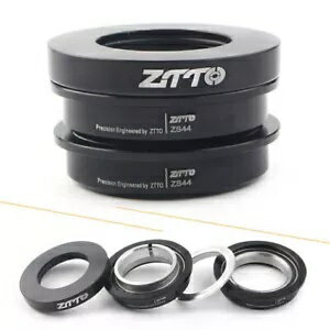 1x 折りたたみチューブ マウンテン バイク ヘッドセット F4444S ヘッドセット 44mm ステアリング 1-1/8..