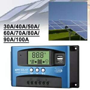 30A-100A MPPT ソーラーパネルレギュレータ充電コントローラ 12/24V オートフォーカストラッキング 30A-100A MPPT Solar Panel Regulator Charge Controller 12/24V Auto Focus Tracking