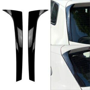 2 個リアウィンドウスポイラーサイドウイングトリムカバーシュコダカロク用 2pcs Rear Window Spoiler Side Wing Trim Cover For Skoda Karoq