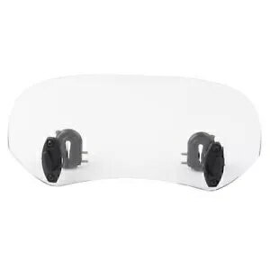 28 センチメートルクリア調整可能なクリップフロントガラス延長スポイラーウインドディフレクターユニバーサル 28cm Clear Adjustable ..