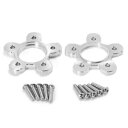 10mm 厚ローター プーリー スペーサー ハーレー ツーリング ロードキング クラシック 2000-2007用 10mm THICK ROTOR PULLEY SPACERS for Harley Touring Road King Classic 2000-2007(2)