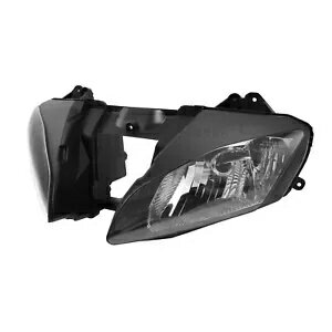 フロントヘッドライトヘッドランプアセンブリヤマハ YZF R6 YZF-R6 2006-2007 ブラックに適合 Front Headlight Headlamp Assembly Fit For Yamaha YZF R6 YZF-R6 2006-2007 Black