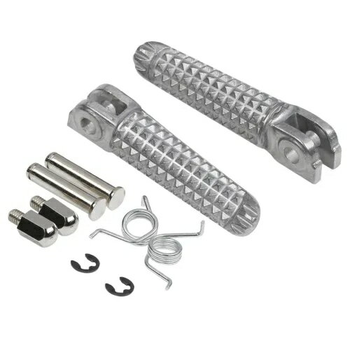 フロントフットレストフットペグヤマハ YZF R1 1998-2023 R6 03-20 R6S 2003-2009 に適合 Front Footrests Foot Pegs Fit For Yamaha YZF R1 1998-2023 R6 03-20 R6S 2003-2009