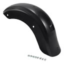 未塗装ブラックリアフェンダーハーレー CVO 限定 FLHTKSE 2016-2023 2017 に適合 Unpainted Black Rear Fender...