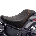 ワンピース ソロ ライダー ドライバー シート ハーレー ソフテイル FLHC FLHCS FLSL 18 以降に適合 One Piece Solo Rider Driver Seat Fit For Harley Softail FLHC FLHCS FLSL 18-later