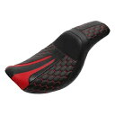 ワンピース運転席助手席ツーアップシートフィットハーレーダイナ FXD / FXDWG 06-17 16 One Piece Driver Passenger Two-Up Seat Fit For Harley Dyna FXD / FXDWG 06-17 16