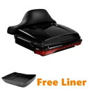 チョップドパック トランク バックレスト LED ブレーキ ライト ハーレー エレクトラグライド 14 アップに適合 Chopped Pack Trunk Backrest LED Brake Light Fit For Harley Electra Glide 14-up