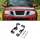LED ポッドサイドフードディッチライトマウントブラケット 05-21 第 2 世代日産フロンティア用 LED Pod Side Hood Ditch Light Mounts Brackets for 05-21 2nd Gen Nissan Frontier