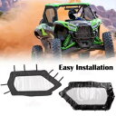2020-2024 UTV ソフトキャブアッパーサイドドアエンクロージャセット Kawasaki Teryx KRX 1000 2020-2024 UTV Soft Cab Upper Side Door Enclosure Set For Kawasaki Teryx KRX 1000(2)
