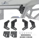 ホンダ タロン 1000R 1000X 19-24 アッパーフロントガラス LED ライトバーマウントブラケットに適合 Fits Honda Talon 100...