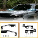 (日産フロンティア 20005-2024 用) LED ポッドサイドフードディッチライト取り付けブラケット (for Nissan Frontier 20005-2024) LED Pod Side Hood Ditch Light Mounting Brackets