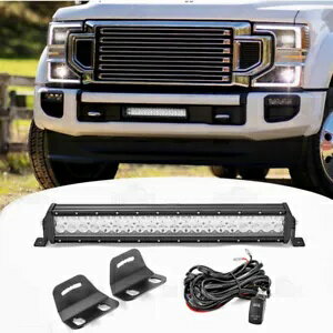 120W 22 インチ LED ライトバー + バン�