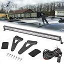 ルーフ 52 インチ ストレート LED ライトバー マウント ワイヤーキット 99-06 シボレー GMC 1500 2500 HD用 Roof 52'' S...