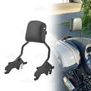 2018-2024 ハーレー スポーツ グライド ロー ライダー S グロス ブラック シーシーバー バックレスト パッド For 2018-2024 Harley Sport Glide Low Rider S Gloss Black Sissy Bar Backrest Pad