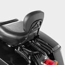 ブラック バックレスト シーシーバー ステルス ラック ドッキング キット ハーレー エレクトラグライド 09-13用 Black Backrest Sissy Bar Stealth Rack Docking Kit For Harley Electra Glide 09-13