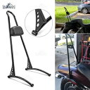 ワンピースグロスブラック助手席背もたれシーシーバーパッドハーレーダイナ 2006-2017 One-Piece Gloss Black Passenger Backrest Sissy bar Pad For Harley Dyna 2006-2017