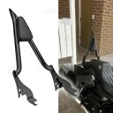 グロスブラック 27インチ バックレスト シーシーバー ハーレー エレクトラ ストリート グライド ロードキング 09+用 Gloss Black 27" Backrest Sissy Bar For Harley Electra Street Glide Road King 09+