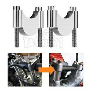 Kawasaki Versys 1000 2015-UP 用ビレットアルミニウム 1-1/8 