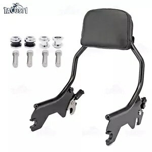 乗客用シーシーバー バックレスト ドッキング マウント ハーレー ソフテイル スリム ストリート ボブ用 Passenger Sissy Bar Backrest Docking Mounts For Harley Softail Slim Street Bob