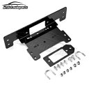 2017-2024 Kawasaki Mule SX用高耐久ウインチ取り付けプレート Heavy-Duty Winch Mounting Plate For 2...