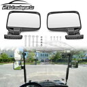 ゴルフカートミラー折りたたみサイド背面図クラブカー Ezgo ヤマハ冒険者 Golf Cart Mirrors Folding Side Rear View For Club Car Ezgo Yamaha Adventurer