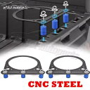 2x CNC スチール荷台タイアンカーバケットキャディホルダーポラリス一般 1000 用 2x CNC Steel Cargo Bed Tie Anchor B...