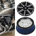エアクリーナー ビッグサッカー ステージ 1 エレメント カバー付き ハーレーダイナ FXDWG FXDF FXDL用 Air Cleaner Big Sucker Stage 1 Element w/Cover For Harley Dyna FXDWG FXDF FXDL(2)