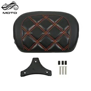 乗客用シーシーバー バックレスト パッド ツーリング エレクトラ ストリート グライド ロードキング US用 Passenger Sissy Bar Backrest Pad For Touring Electra Street Glide Road King US