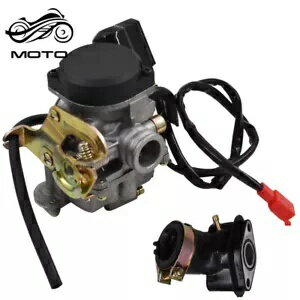  GY6 50cc 100cc ӥåܥ֥쥿 139QMB 139QMA  ATV 19 ߥ᡼ȥ New GY6 50cc 100cc Big Bore Carburetor 139QMB 139QMA Scooter Moped ATV 19mm