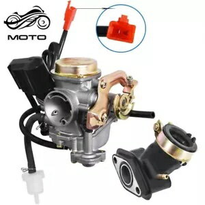 GY6 50cc 100cc ӥåܥ֥쥿 139QMB 139QMA  ATV 19 ߥ᡼ȥ뿷 GY6 50cc 100cc Big Bore Carburetor 139QMB 139QMA Scooter Moped ATV 19mm New