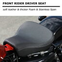 1983-2003 ハーレー スポーツスター 883 1200 アイアン 883 XL ドライバー ライダー ソロシート ブラック 1983-2003 For Harley Sportster 883 1200 Iron 883 XL Driver Rider Solo Seat Black