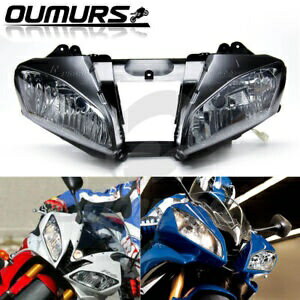 フロントヘッドライトクリアヘッドランプアセンブリヤマハ YZFR6 YZF R6 R 6 2006 2007 Front Headlight Clear Head Lamp Assembly For Yamaha YZFR6 YZF R6 R 6 2006 2007