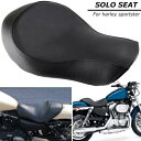 ライダーソロドライバーシートクッションパッドハーレースポーツスター XL883 1200 48 72 2004-21 Rider Solo Driver Seat Cushion Pad For Harley Sportster XL883 1200 48 72 2004-21