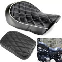 ドライバーリアライダーシートハーレースポーツスターアイアン XL 1200 883 48 72 カスタム 04-15 Driver Rear Rider Seat For Harley Sportster Iron XL 1200 883 48 72 Custom 04-15