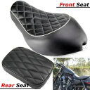フロントリアライダー運転席ハーレーフォーティエイトスポーツスターアイアン 883 1200 04+ Front Rear Rider Driver Seat For Harley Forty Eight Sportster Iron 883 1200 04+