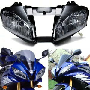 フロントヘッドライトヘッドランプアセンブリはヤマハ YZF-R6 YZF R6 YZFR6 2006 2007 に適合 Front Headlight Headlamp Assembly Fits For Yamaha YZF-R6 YZF R6 YZFR6 2006 2007