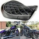 フロントドライバーライダーソロシートハーレースポーツスター 883 XL 1200 XL883 72 48 04-15 Front Driver Rider Solo Seat For Harley Sportster 883 XL 1200 XL883 72 48 04-15
